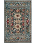 Momeni Lenox Area Rug LE-03 Blue 5' X 5' Round