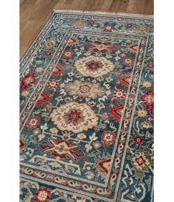 Momeni Lenox Le-03 Blue Area Rug 5 ft. X 5 ft. Round