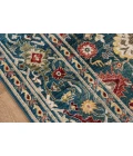 Momeni Lenox Area Rug LE-03 Blue 5' X 5' Round