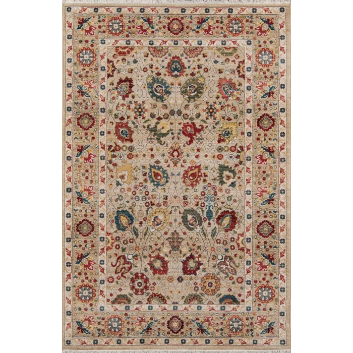 Momeni Lenox Area Rug LE-04 Ivory 5' X 7'5