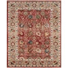 Momeni Lenox Le-04 Red Area Rug 5 ft. X 5 ft. Round