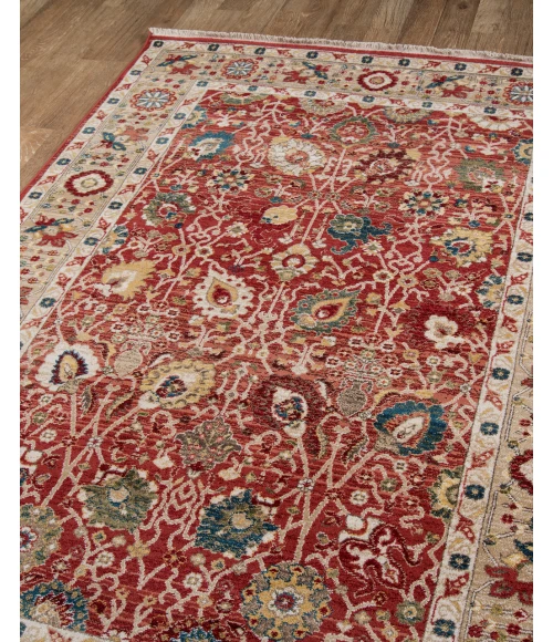 Momeni Lenox Area Rug LE-04 Red 2'3 X 8' Runner
