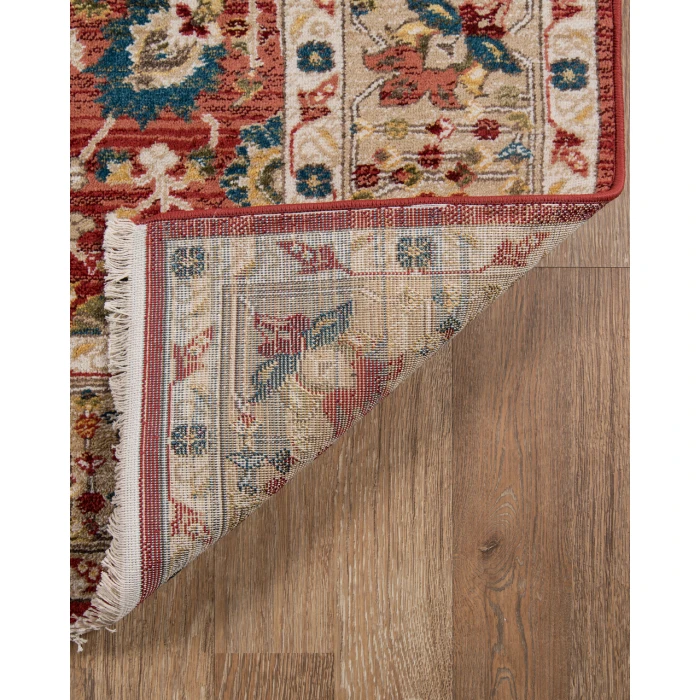 Momeni Lenox Area Rug LE-04 Red 5' X 7'5
