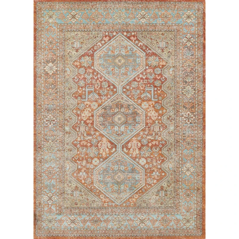Momeni Lillihan Area Rug LIH-2 Copper 2' X 3'