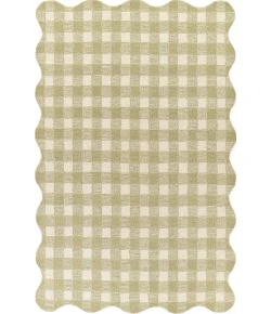Momeni Lily Green LIY-1 5ft. x 5ft. Round Round Rug
