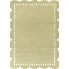 Momeni Lily Green LIY-3 5ft. x 5ft. Round Round Rug
