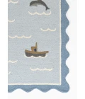 Momeni Lily Blue LIY-7 5ft. x 7ft.6in. Rect. Rug