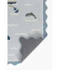 Momeni Lily Blue LIY-7 5ft. x 7ft.6in. Rect. Rug