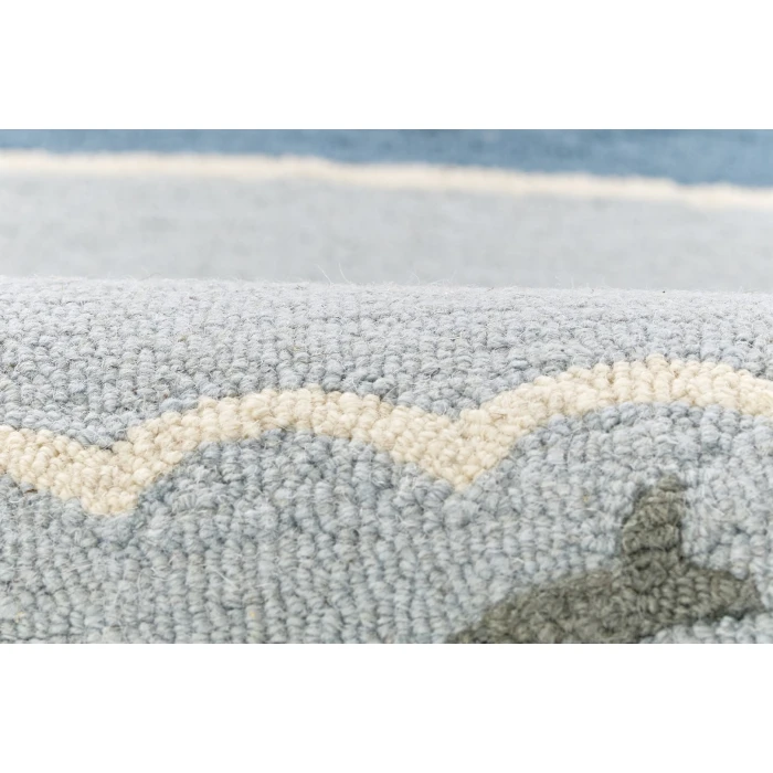 Momeni Lily Blue LIY-7 5ft. x 7ft.6in. Rect. Rug