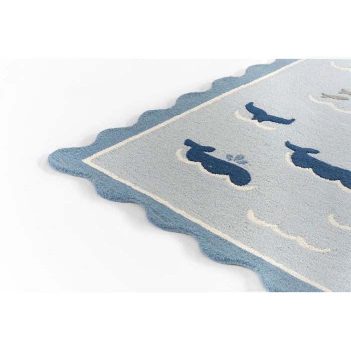 Momeni Lily Blue LIY-7 5ft. x 7ft.6in. Rect. Rug