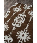 Momeni Lil Mo Classic Area Rug LMI-1 Baby Damask Baby Blue 4' X 6'