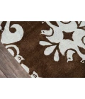 Momeni Lil Mo Classic Area Rug LMI-1 Baby Damask Baby Blue 4' X 6'