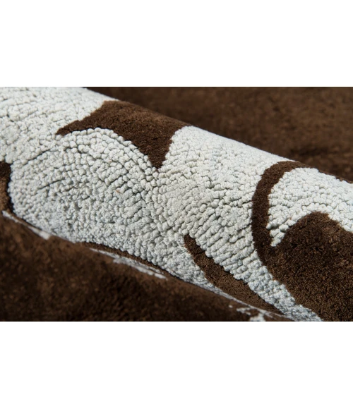 Momeni Lil Mo Classic Area Rug LMI-1 Baby Damask Baby Blue 4' X 6'