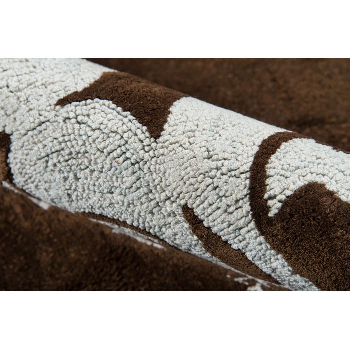 Momeni Lil Mo Classic Area Rug LMI-1 Baby Damask Baby Blue 4' X 6'