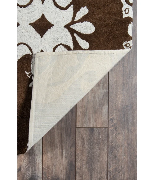 Momeni Lil Mo Classic Area Rug LMI-1 Baby Damask Baby Blue 4' X 6'