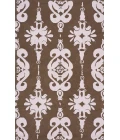 Momeni Lil Mo Classic Area Rug LMI-1 Baby Damask Soft Pink 5' X 7'
