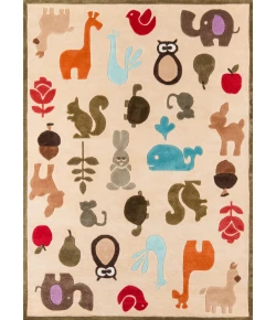 Momeni Lil Mo Whimsy Lmj-2 Ivory Area Rug 2 ft. X 3 ft. Rectangle