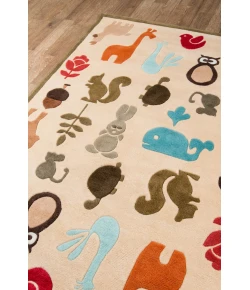 Momeni Lil Mo Whimsy Lmj-2 Ivory Area Rug 2 ft. X 3 ft. Rectangle