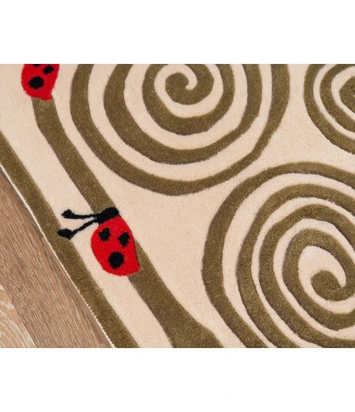 Lil Mo Whimsy LMJ 3 LMOJULMJ 3IVY500R Area Rug