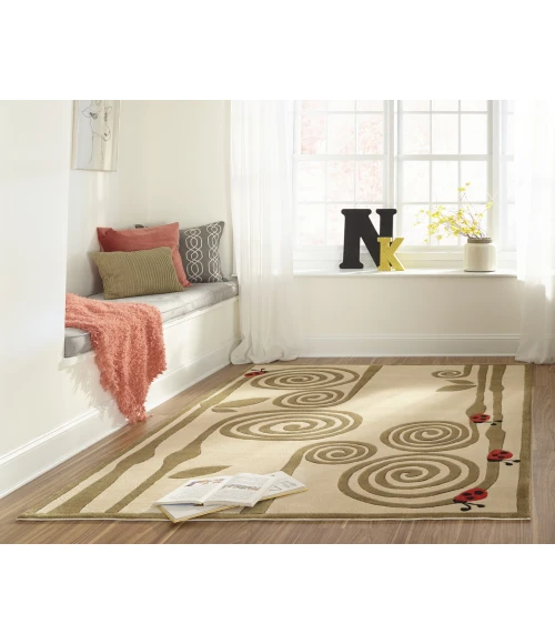 Lil Mo Whimsy LMJ 3 LMOJULMJ 3IVY500R Area Rug