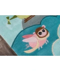 Momeni Lil Mo Whimsy Area Rug LMJ10 Aviator Sky 4' X 6'