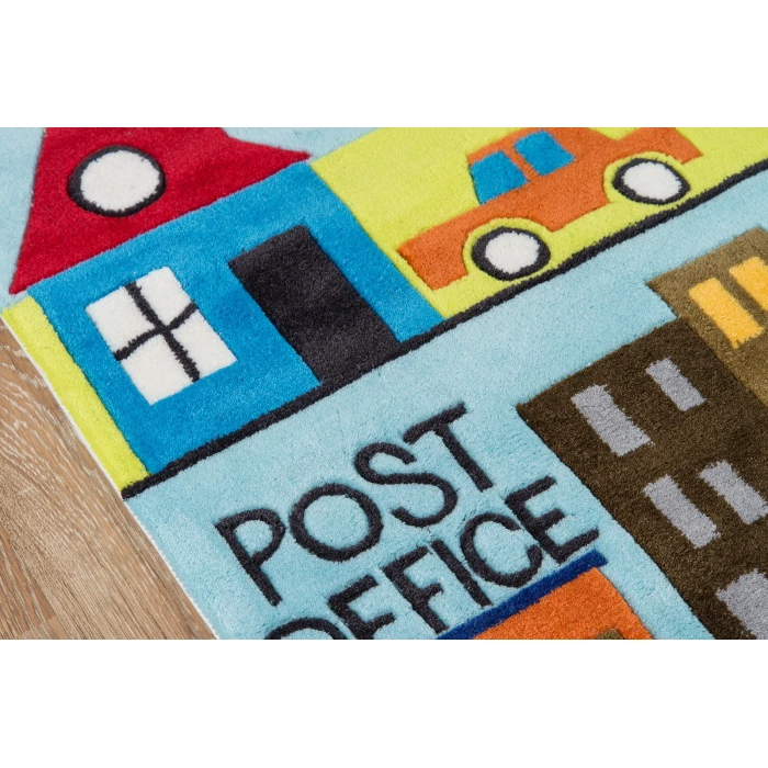 Momeni Lil Mo Whimsy Town LMJ12 4 ft. X 6 ft. Rect. Rug