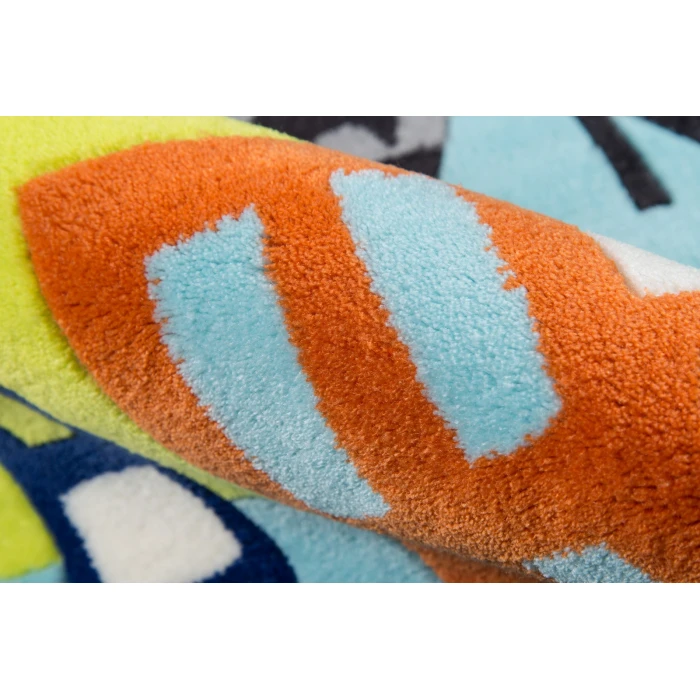 Momeni Lil Mo Whimsy Town LMJ12 4 ft. X 6 ft. Rect. Rug