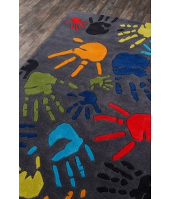 Momeni Lil Mo Whimsy Grey LMJ17 2 ft. X 3 ft. Rect. Rug