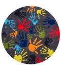 Momeni Lil Mo Whimsy Grey LMJ17 2 ft. X 3 ft. Rect. Rug