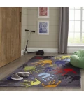 Momeni Lil Mo Whimsy Grey LMJ17 2 ft. X 3 ft. Rect. Rug