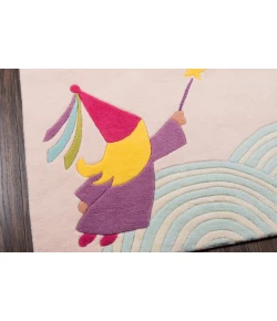 Momeni Lil Mo Whimsy Pink LMJ28 3 ft. X 5 ft. Rect. Rug