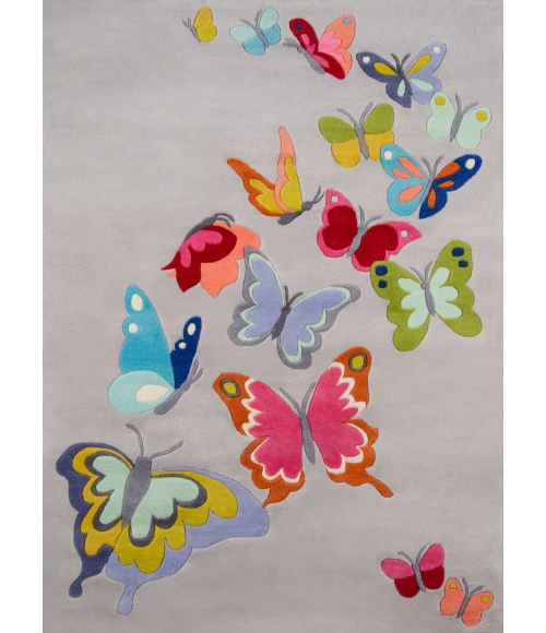 Momeni Lil Mo Whimsy Grey LMJ32 2 ft. X 3 ft. Rect. Rug