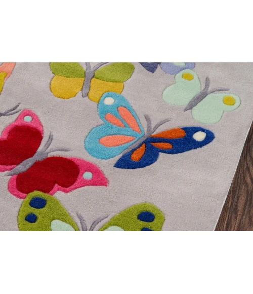Momeni Lil Mo Whimsy Grey LMJ32 2 ft. X 3 ft. Rect. Rug
