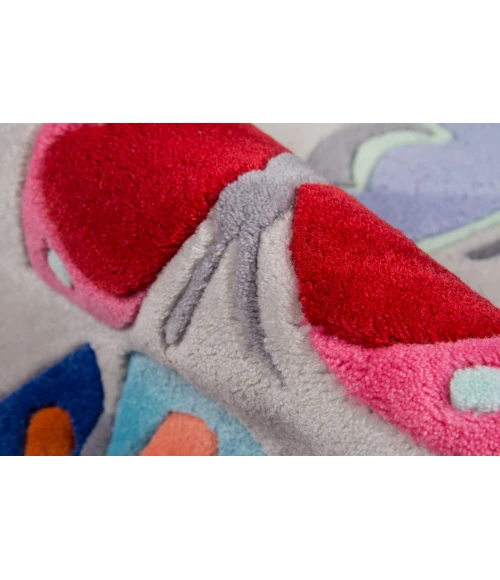 Momeni Lil Mo Whimsy Grey LMJ32 2 ft. X 3 ft. Rect. Rug