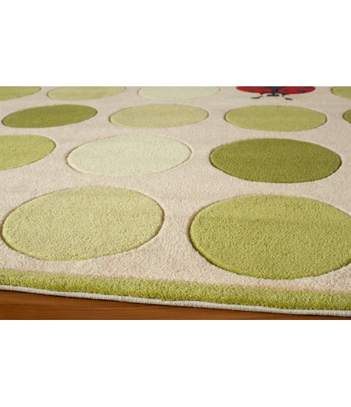 Momeni Lil Mo Whimsy Ivory LMJ52 4 ft. X 6 ft. Rect. Rug