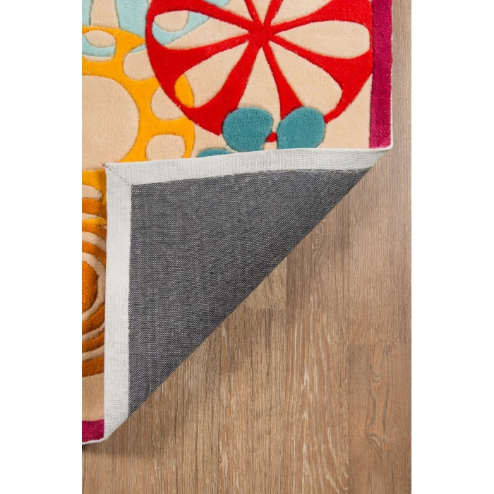 Momeni Lil Mo Hipster Area Rug LMT-8 Modern Sprinkle Ivory 5' X 7'