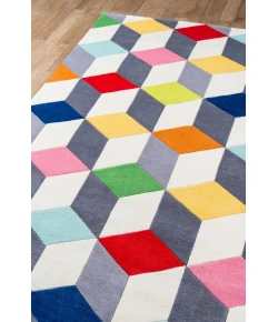 Momeni Lil Mo Hipster Multi LMT15 5 ft. X 5 ft. Round Rug