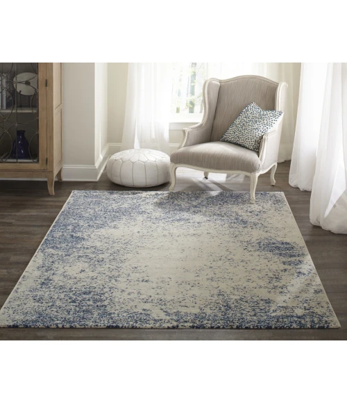 Momeni Loft LO-02 Blue 2 ft. X 3 ft. Rectangle Rug