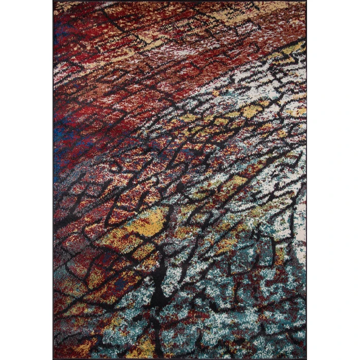 Momeni Loft Multicolored LO-07 3ft.11in. X 5ft.7in. Rect. Rug