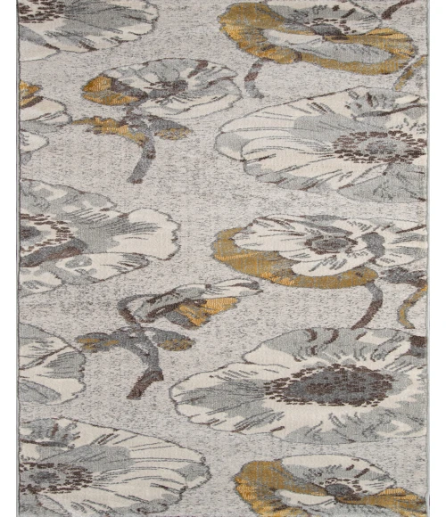 Momeni Luxe Area Rug LX-09 Grey 3'11 X 5'7
