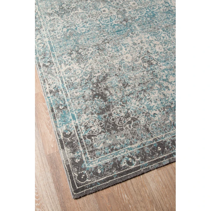Momeni Luxe Blue LX-16 2ft. X 3ft. Rect. Rug