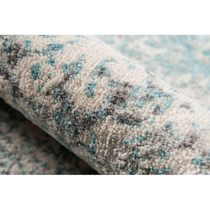 Momeni Luxe Blue LX-16 2ft. X 3ft. Rect. Rug