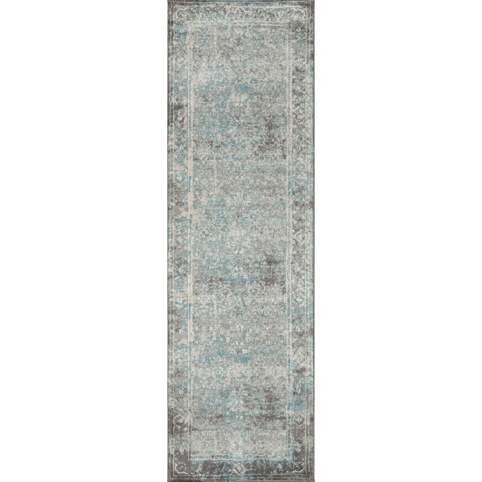 Momeni Luxe Blue LX-16 2ft. X 3ft. Rect. Rug