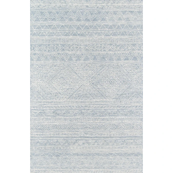 Momeni Mallorca Area Rug MRC-1 Light Blue 2' X 3'