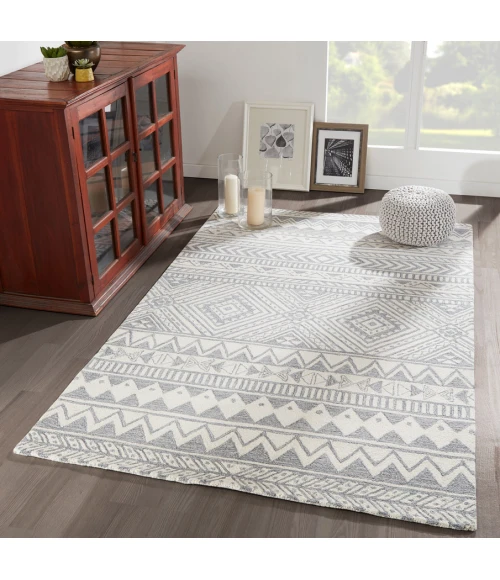Momeni Mallorca Area Rug MRC-5 Grey 9' X 12'