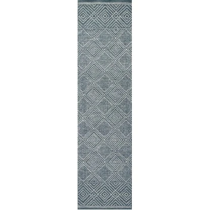 Momeni Mallorca Area Rug MRC-7 Denim 2' X 8' Runner