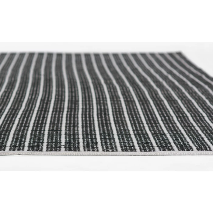 Momeni Malmo Area Rug MLO-2 Grid Black 9' X 12'