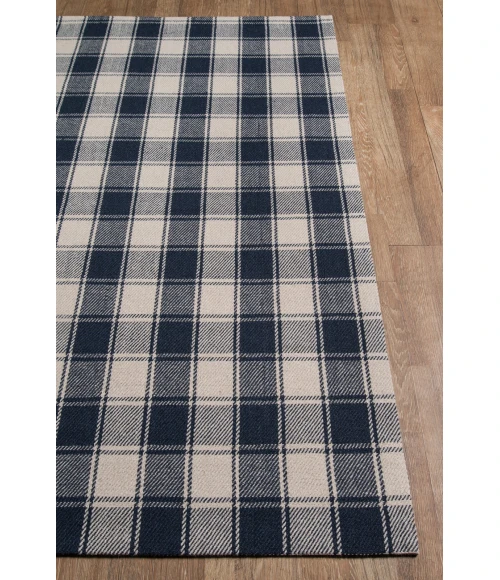 Momeni Marlborough Area Rug MLB-1 Charles Navy 3'6 X 5'6