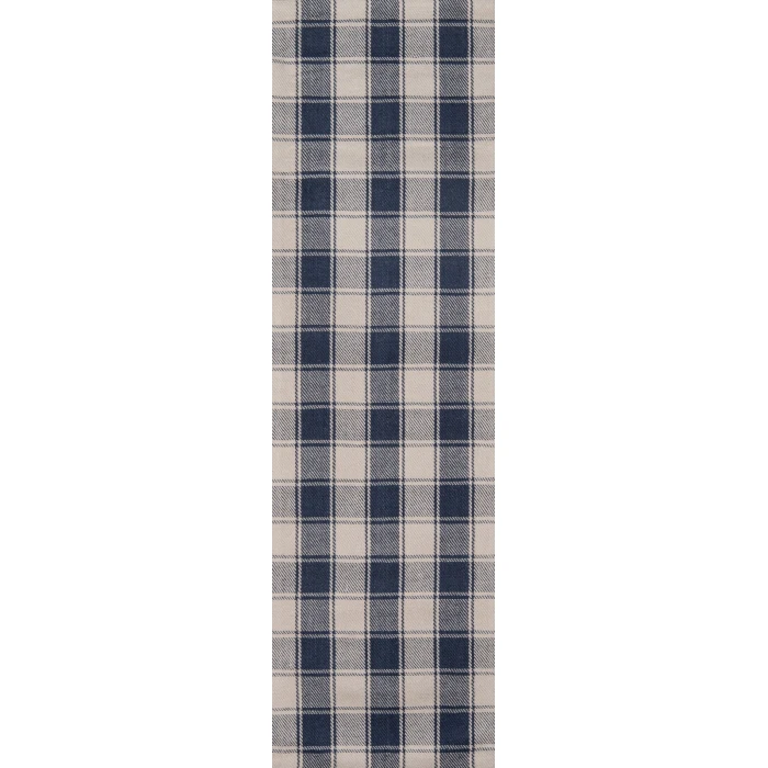 Momeni Marlborough Area Rug MLB-1 Charles Navy 3'6 X 5'6