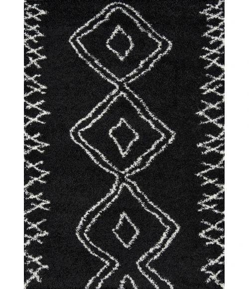 Momeni Maya Area Rug MAY-1 Black 9'3 X 12'6